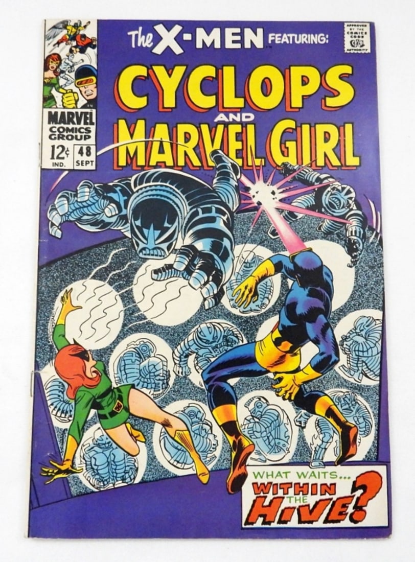 MARVEL THE X-MEN COMIC ISSUE #48 (1968) (1 of 3)