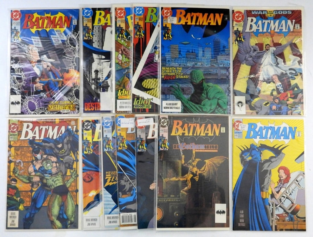 (13) BATMAN DC COMIC LOT - ALL DIFFERENT (1 of 3)