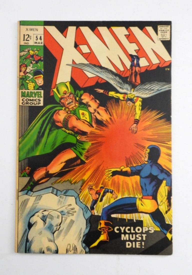 1969 MARVEL X-MEN ISSUE54 12C (1 of 4)