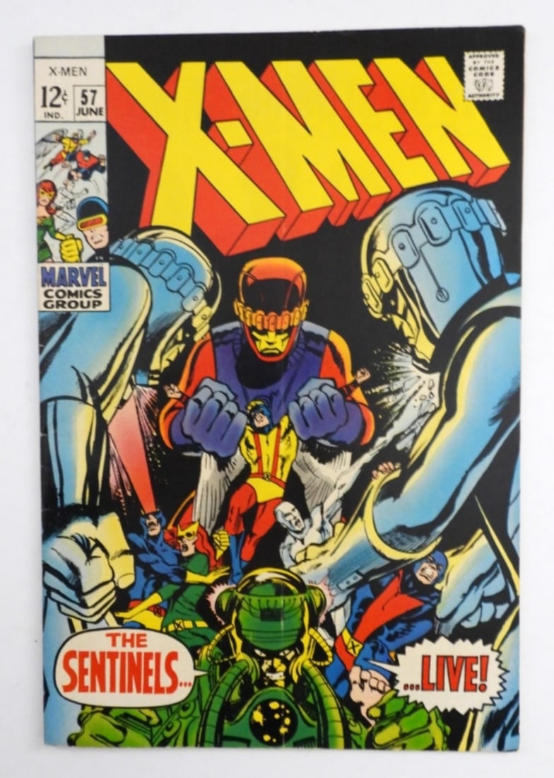 1969 MARVEL X-MEN ISSUE #57 12C (1 of 4)