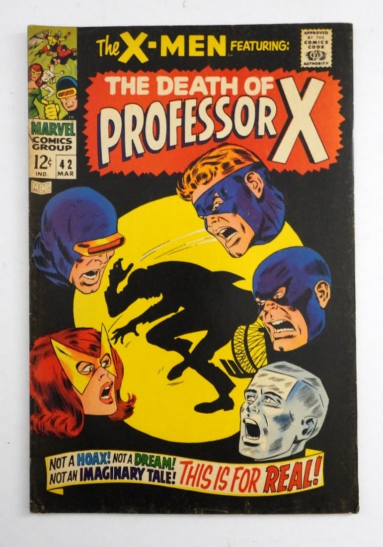 1968 MARVEL X-MEN ISSUE #42 12C (1 of 4)