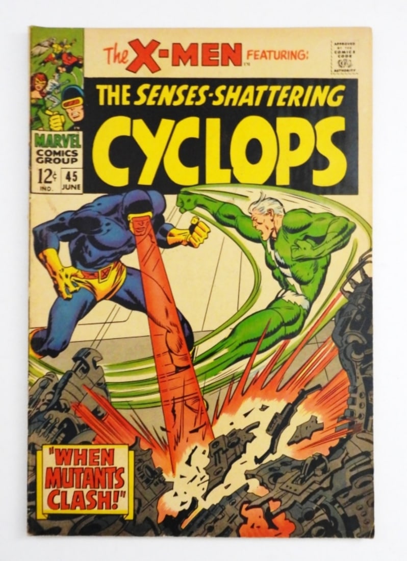 1968 MARVEL X-MEN ISSUE 45 12C (1 of 4)