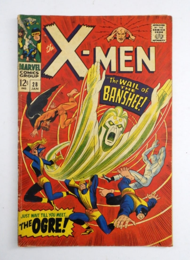 1967 MARVEL THE X-MEN ISSUE #28 12C (1 of 4)