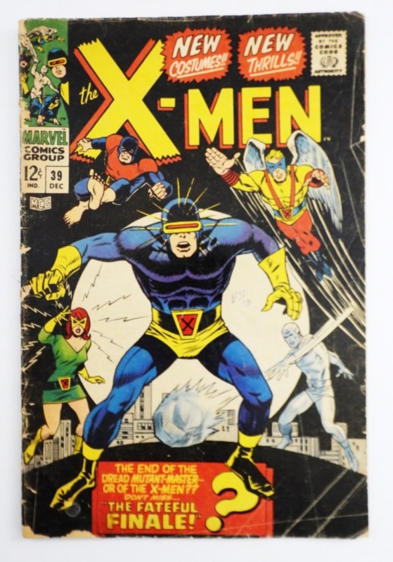 1967 MARVEL X-MEN ISSUE #39 12C (1 of 4)