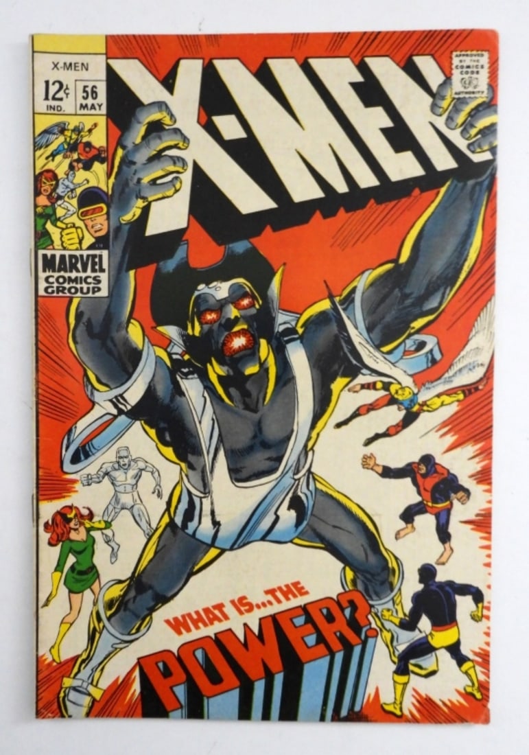 1969 MARVEL X-MEN ISSUE #56 12C (1 of 4)