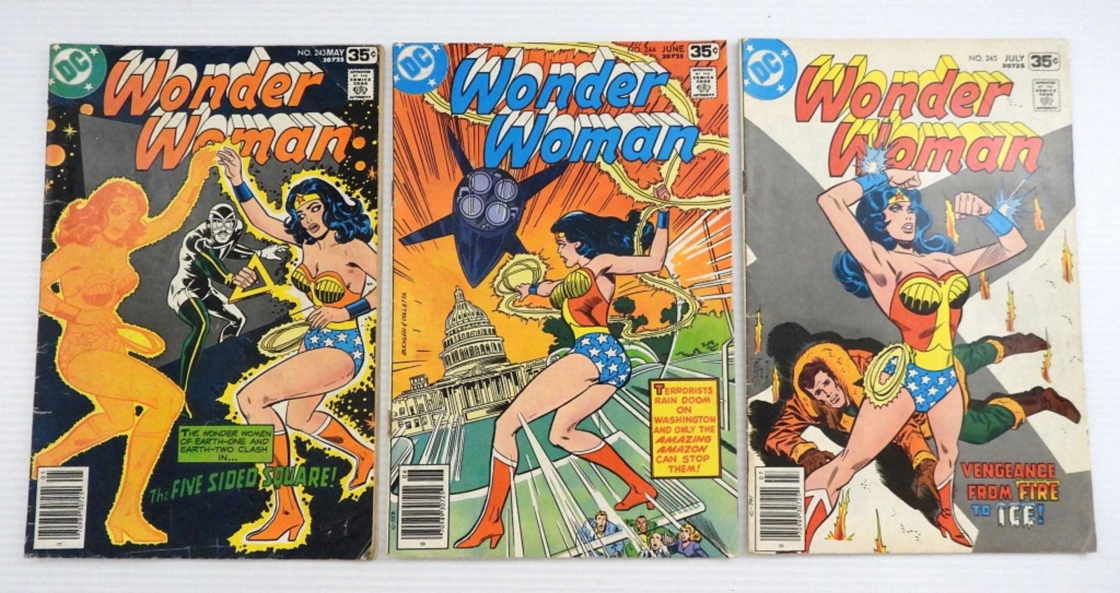 (3) VINTAGE 1978 WONDER WOMAN COMICS (1 of 2)