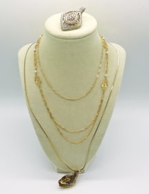 GEODE NECKLACE & MORE