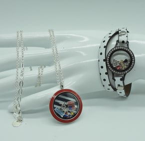 ORIGAMI OWL NECKLACE & BRACELET