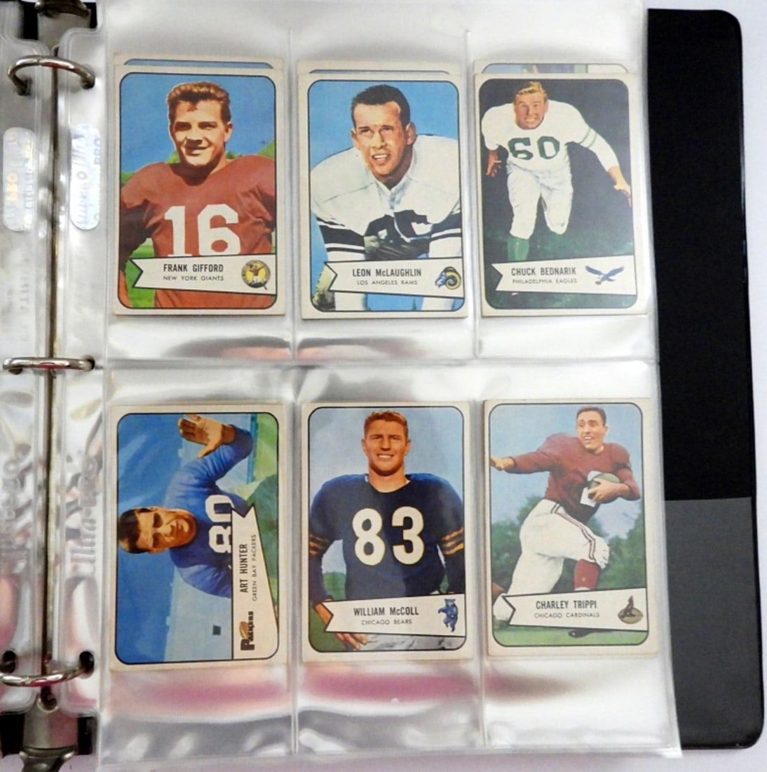1954 BOWMAN FOOTBALL COMPLETE SET (1 of 9)