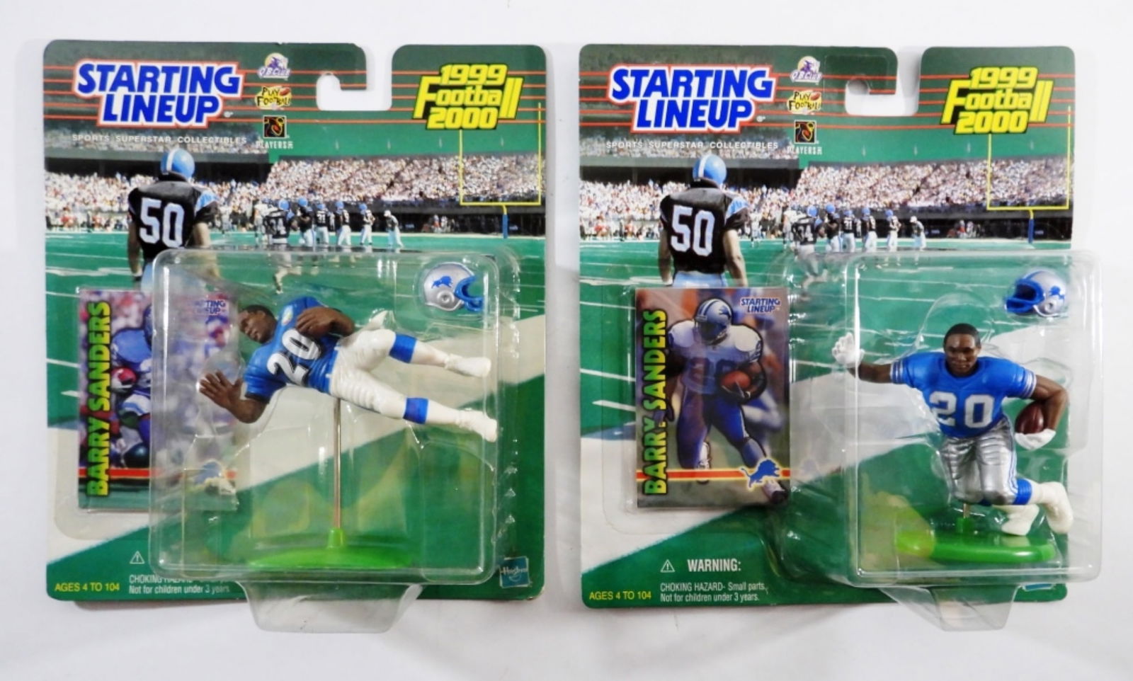 (2) 99 STARTING LINE-UP BARRY SANDERS (1 of 2)