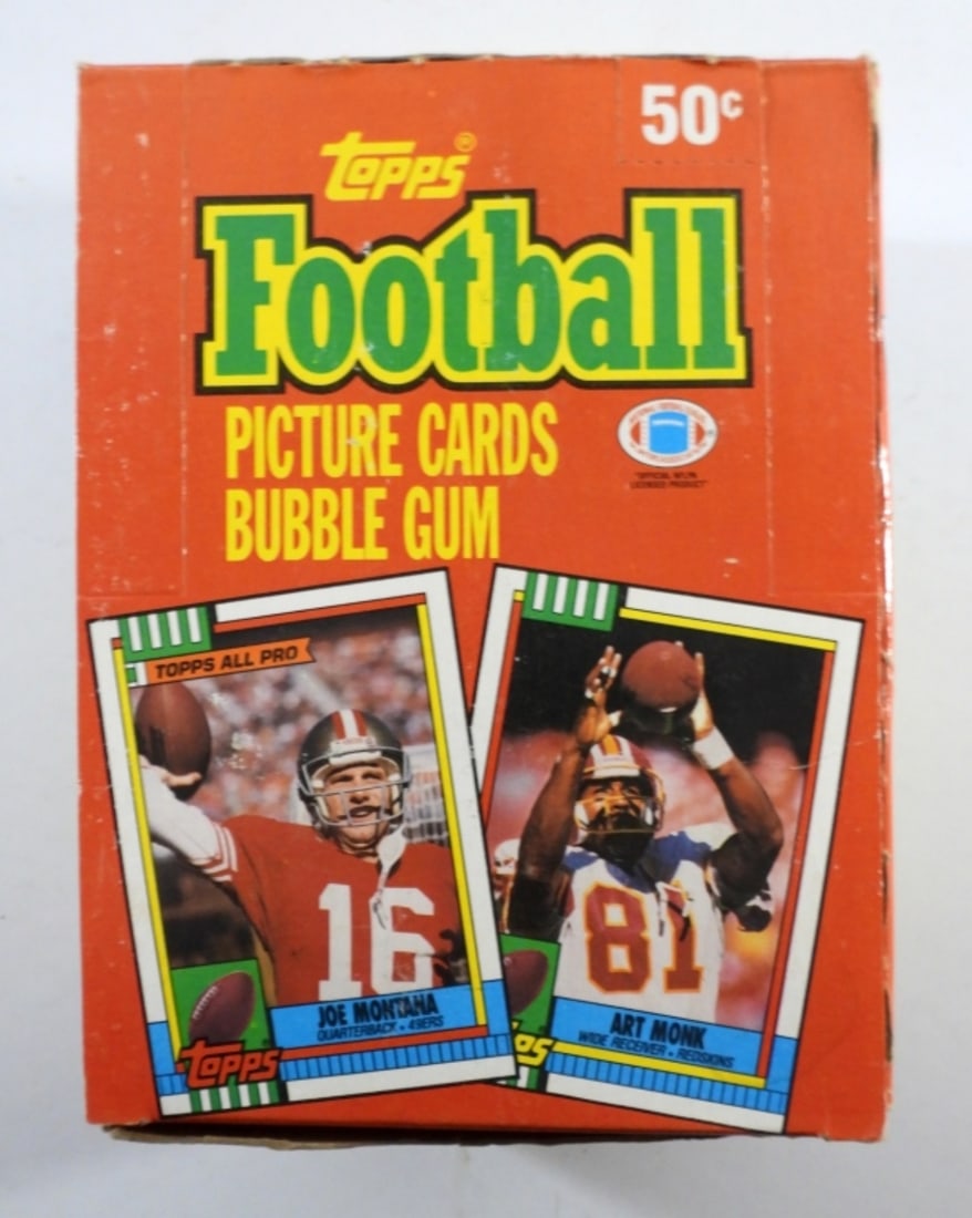 1991 TOPPS FOOTBALL WAX BOX (1 of 5)