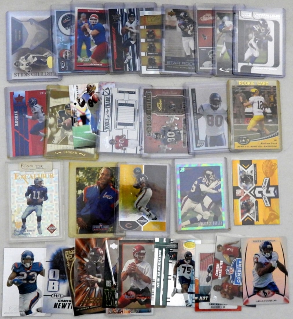 (33) NFL PREMIUM CARD LOT (1 of 5)