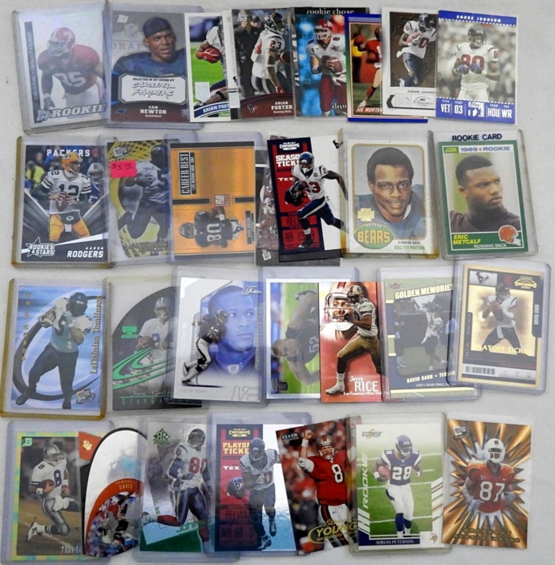 (32) NFL PREMIUM CARD LOT (1 of 3)