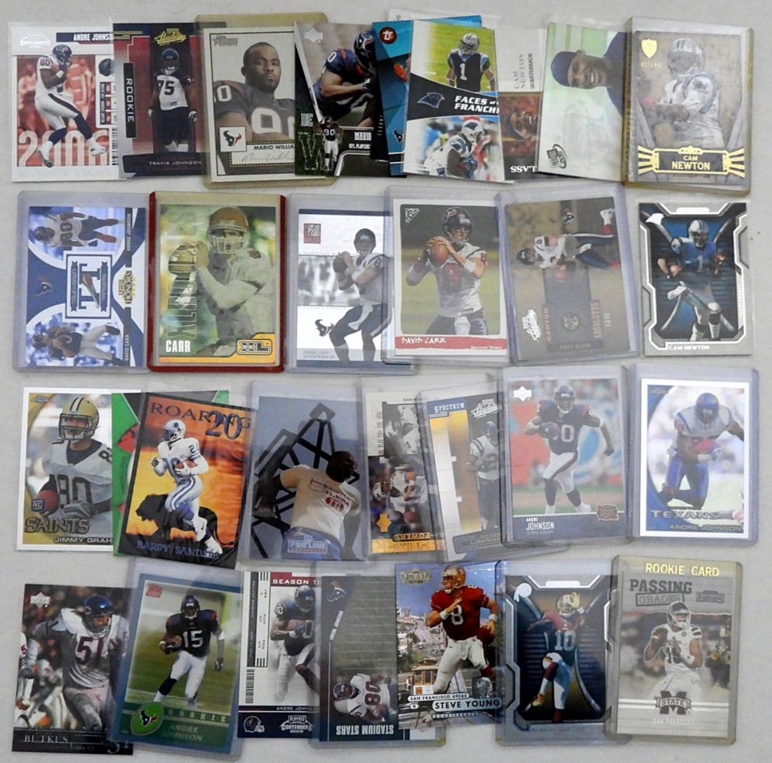 (32) NFL PREMIUM CARD LOT (1 of 3)