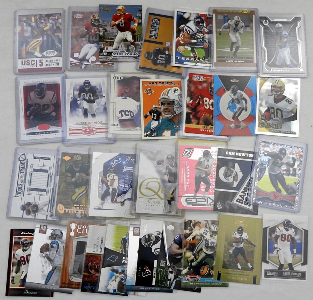 (33) NFL PREMIUM CARD LOT (1 of 3)