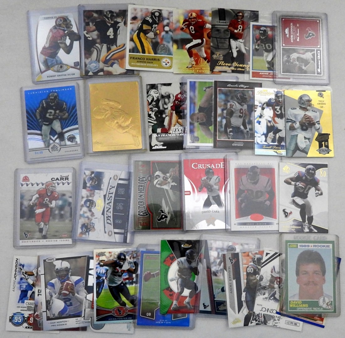 (33) NFL PREMIUM CARD LOT (1 of 3)