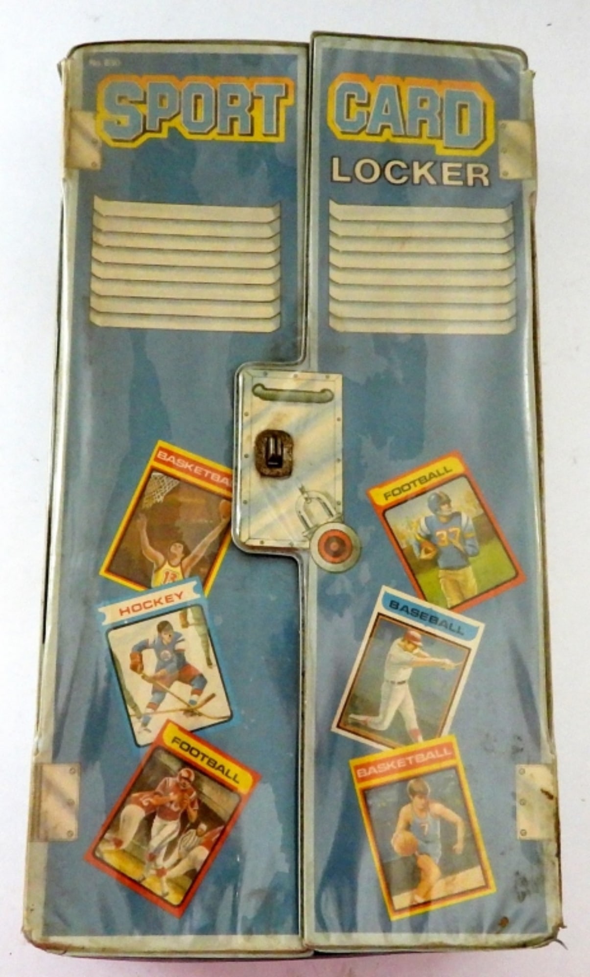 VINTAGE CARD CASE with 1980s CARDS (1 of 3)