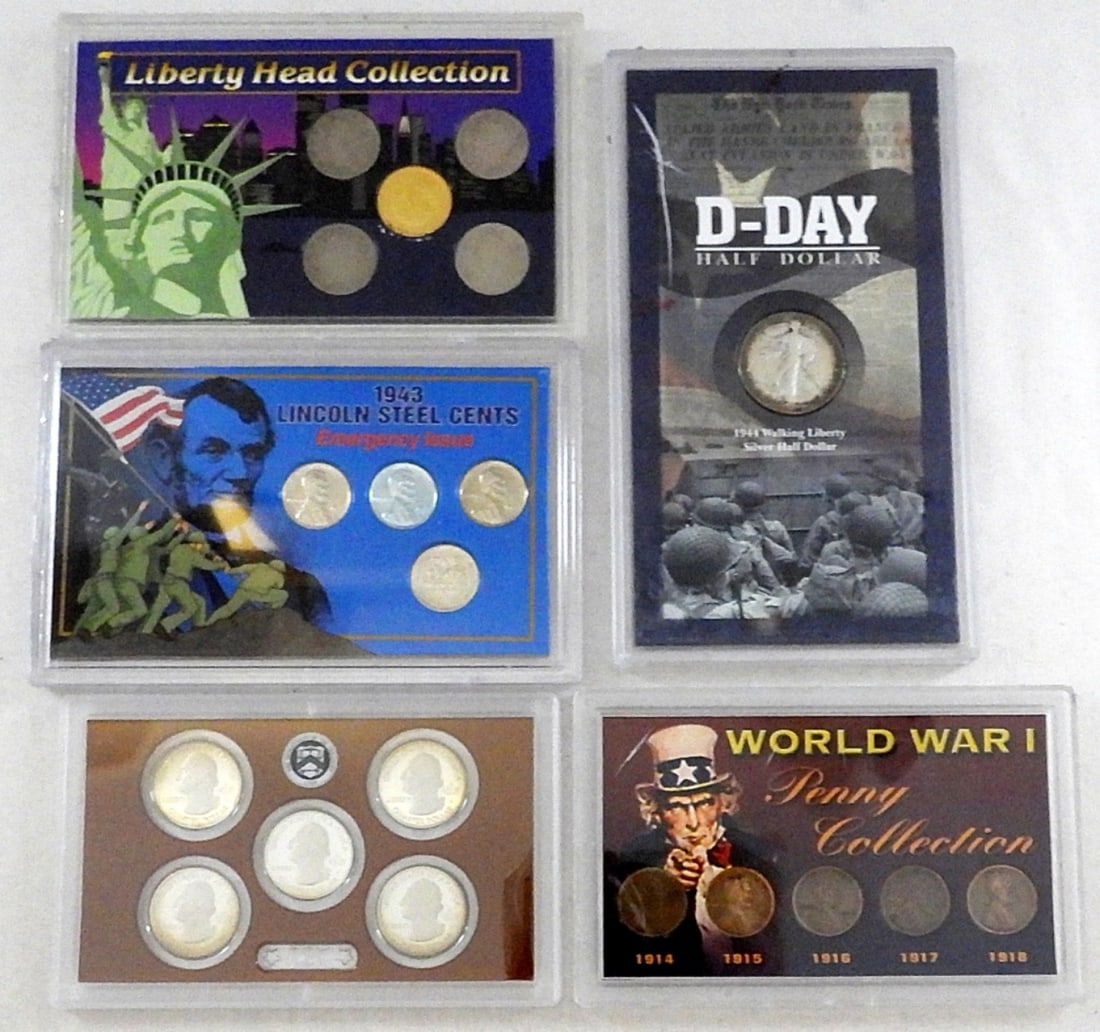 U.S. COIN LOT: D-DAY HALF DOLLAR, 2011 (1 of 3)