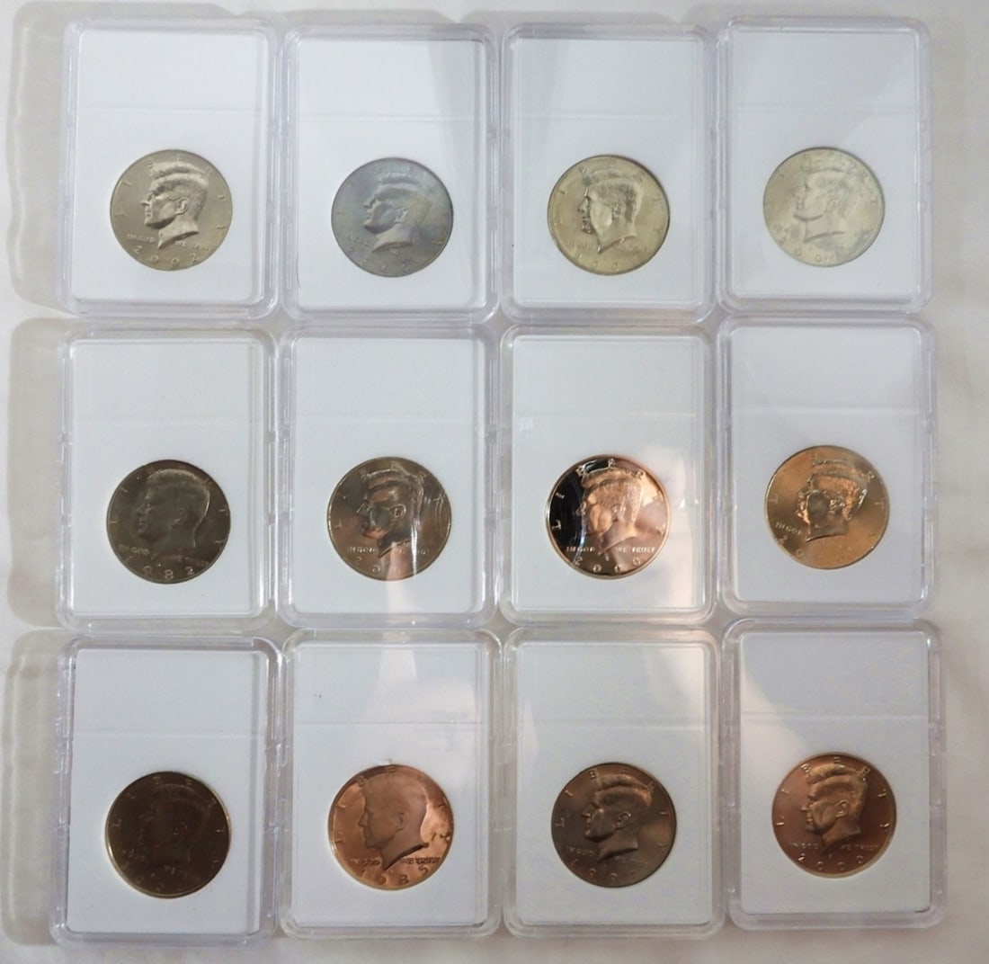 $12 FACE VALUE KENNEDY 50C (1 of 4)