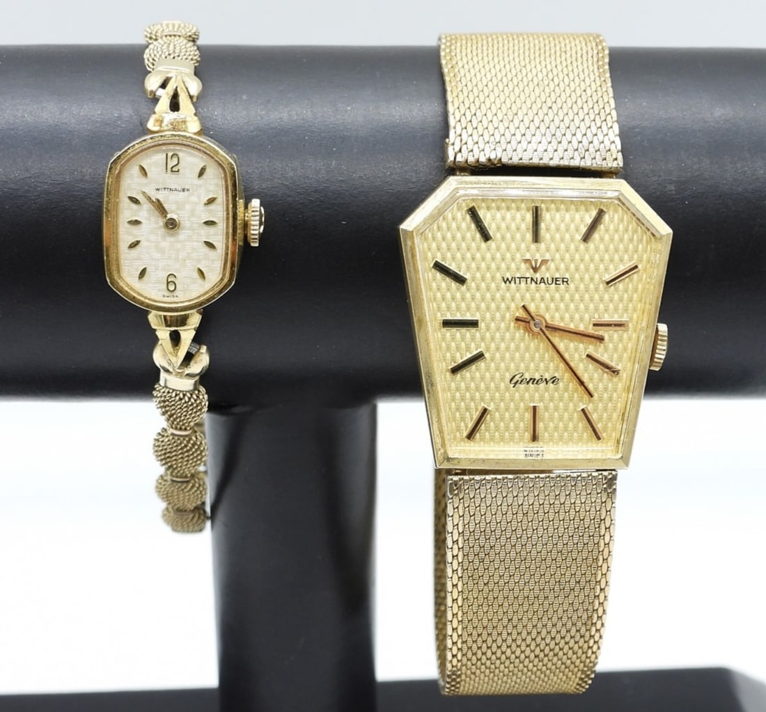 VINTAGE WITTNAUER MEN'S & WOMEN'S WATCHES (1 of 5)