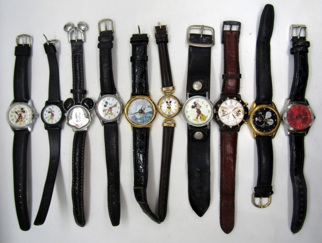 (10) MICKEY MOUSE WATCHES (1 of 5)