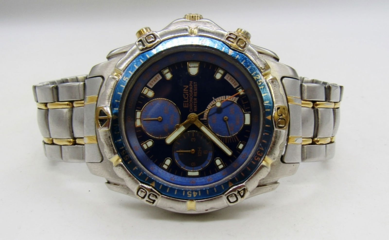 ELGIN CHRONOGRAPH MENS WATCH (1 of 4)