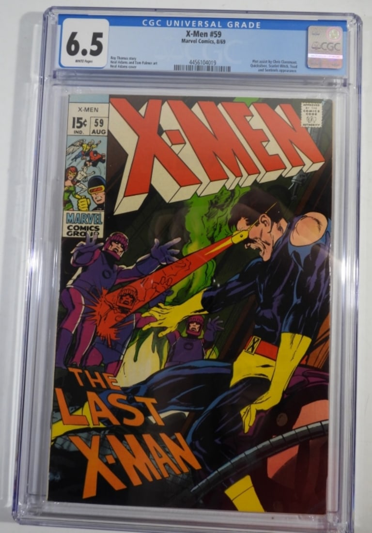 X-MEN #59 MARVEL CGC 6.5 (1 of 3)