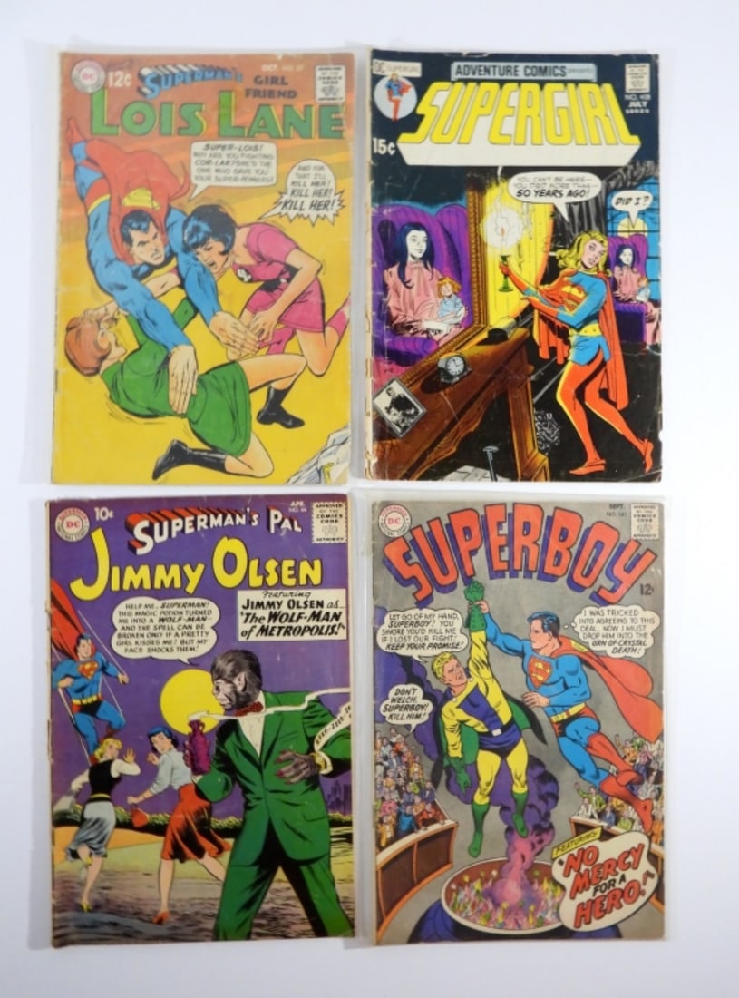 SUPERBOY, JIMMY OLSEN, SUPERGIRL, (1 of 4)