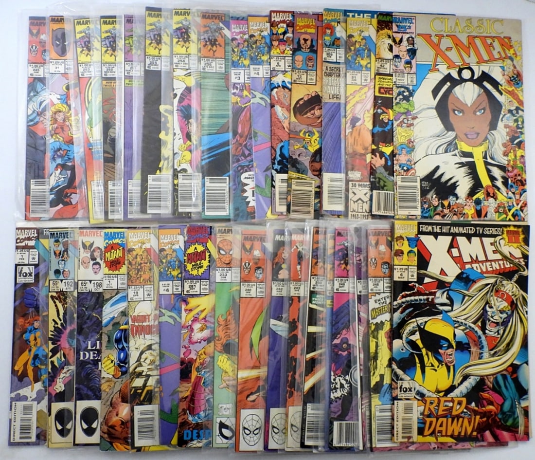 (33) MARVEL COMICS FEATURING X-MEN (1 of 3)