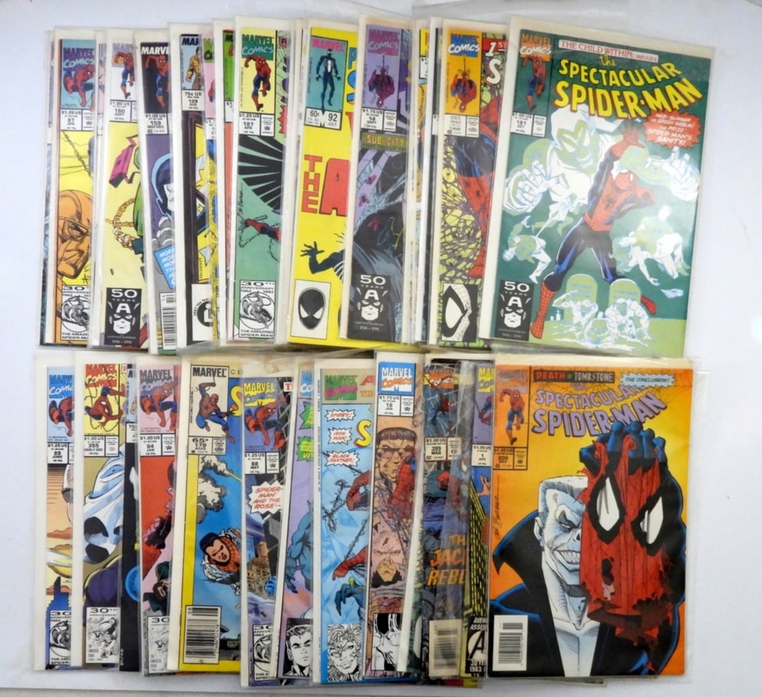 (32) SPIDER-MAN COMIC LOT - GREAT MIX! (1 of 3)