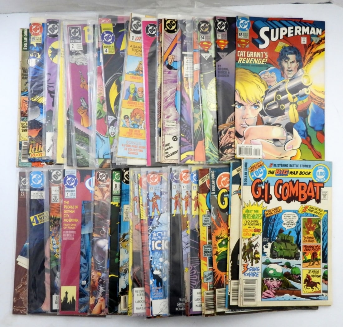 (41) DC COMIC BOOK MIXED LOT (1 of 4)
