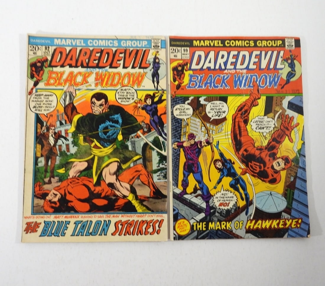 (2) DAREDEVIL & BLACK WIDOW 1972/1973 (1 of 3)