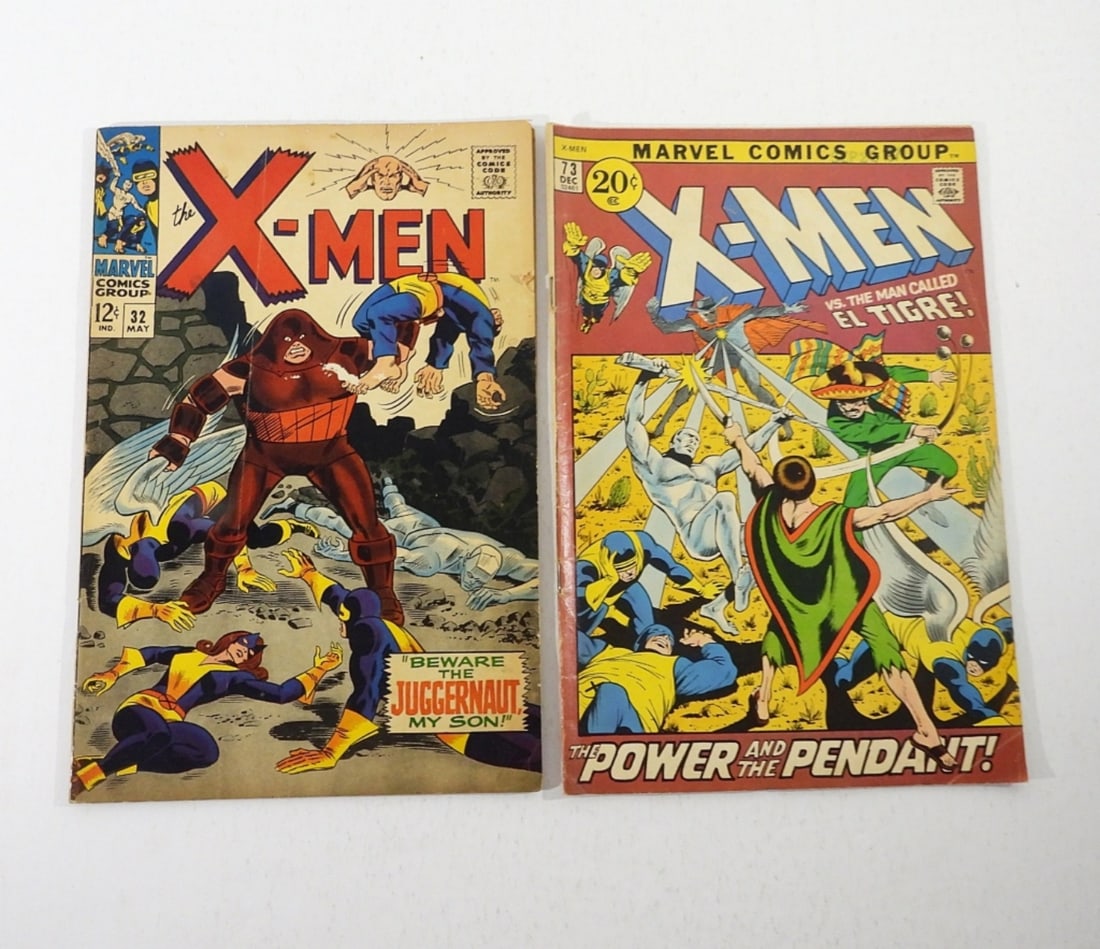 (2) MARVEL X-MEN #32 #73 1967/1971 (1 of 3)
