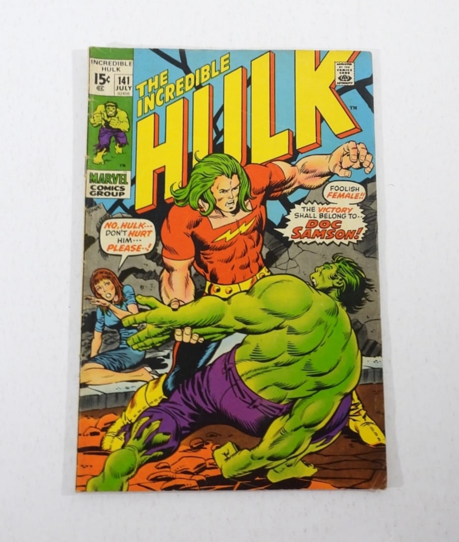 THE INCREDIBLE HULK #141 VG (1 of 4)