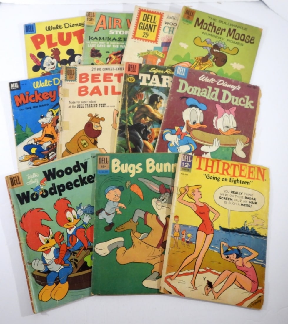 (11) DELL EARLY DATE COMIC LOT (1 of 4)