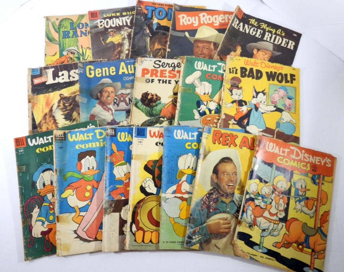 (15) DELL COMIC LOT - EARLY DATE ISSUES (1 of 5)