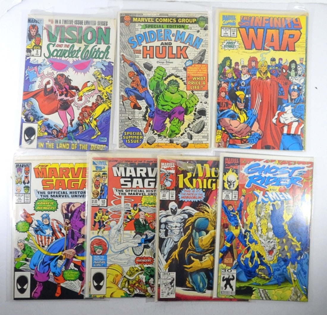 7 CT MARVEL COMICS SPIDERMAN & MORE (1 of 3)