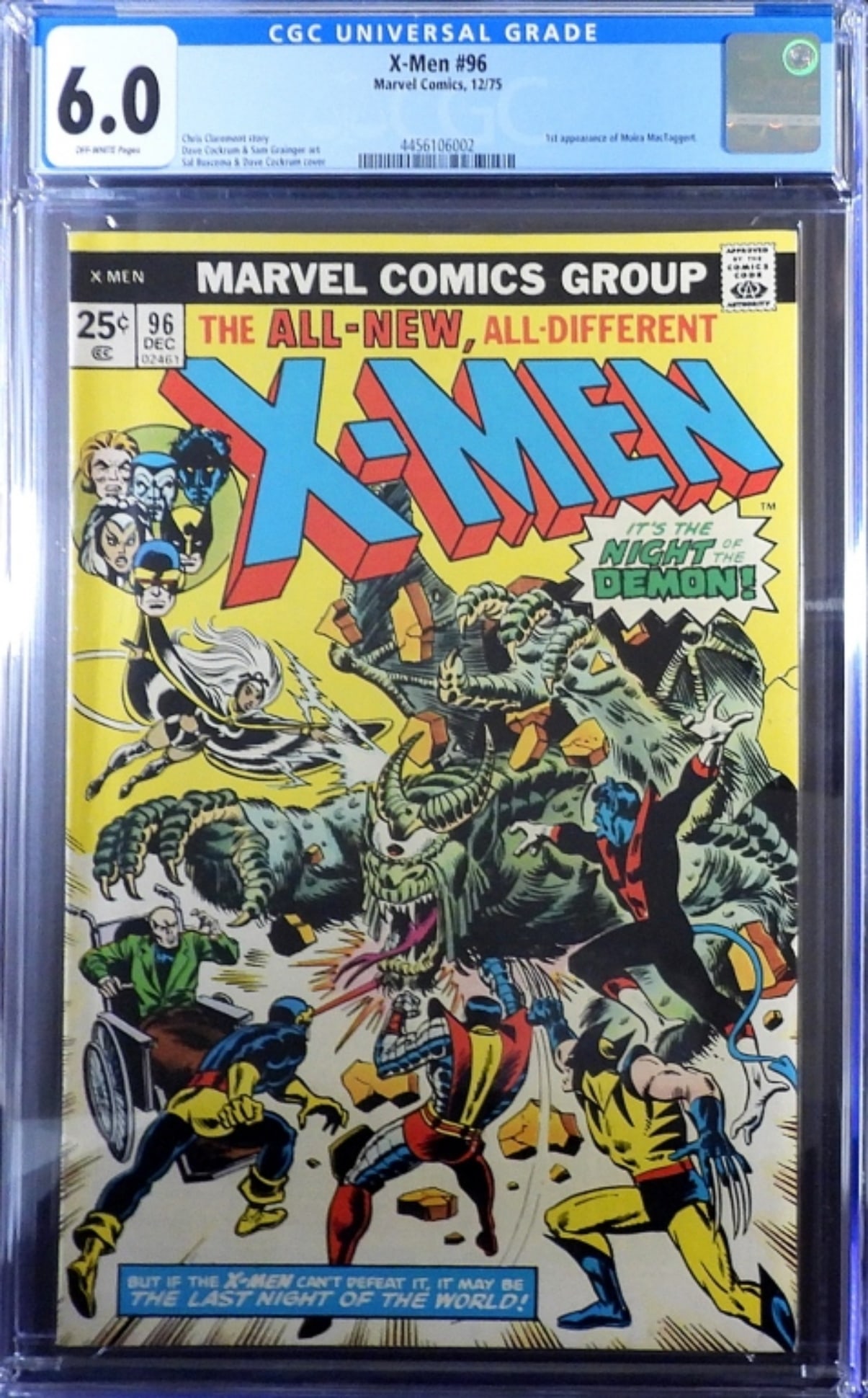X-MEN #96 MARVEL CGC 6.0 (1 of 3)