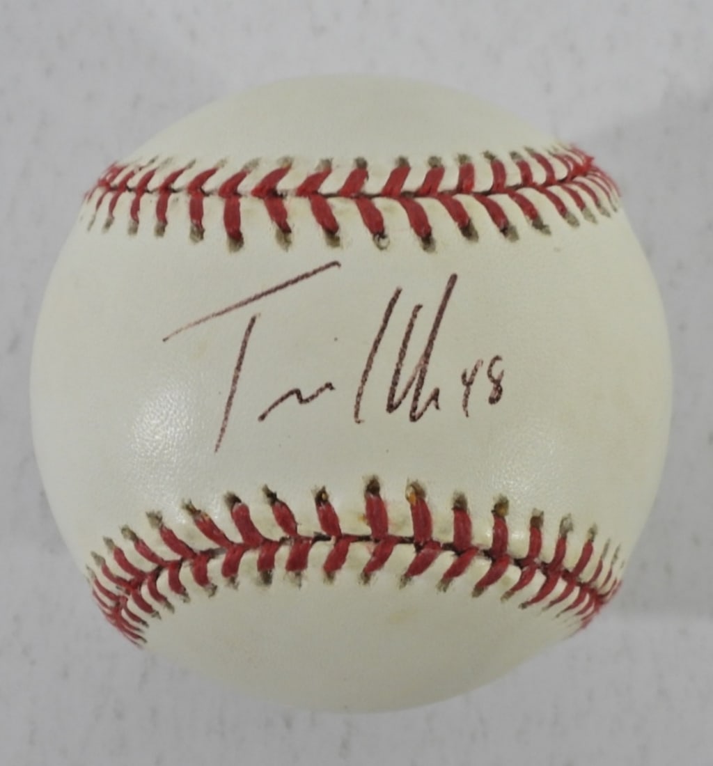 TRAVIS HAFNER AUTOGRAPH BASEBALL (1 of 2)