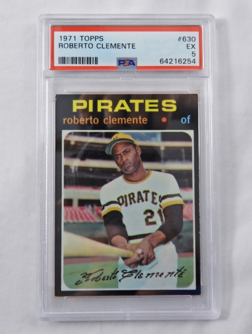 PSA TOPPS '71 ROBERTO CLEMENTE (1 of 3)
