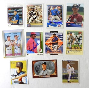 AL KALINE CARD PLUS OTHERS ALL SIGNED