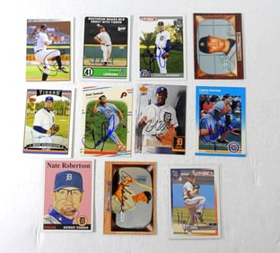 AL KALINE CARD PLUS OTHERS SIGNED