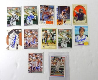 AL KALINE CARD PLUS OTHERS SIGNED