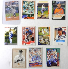 AL KALINE CARD PLUS OTHERS SIGNED