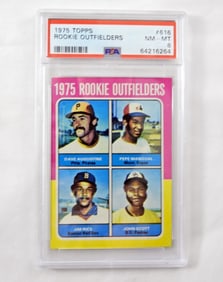 PSA TOPPS '75 ROOKIE OUTFIELDERS #616