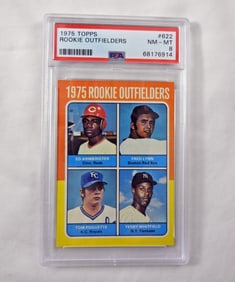 PSA TOPPS '75 ROOKIE OUTFIELDERS #622