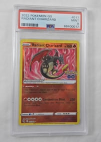22 RADIANT CHARIZARD POKEMON MINT 9
