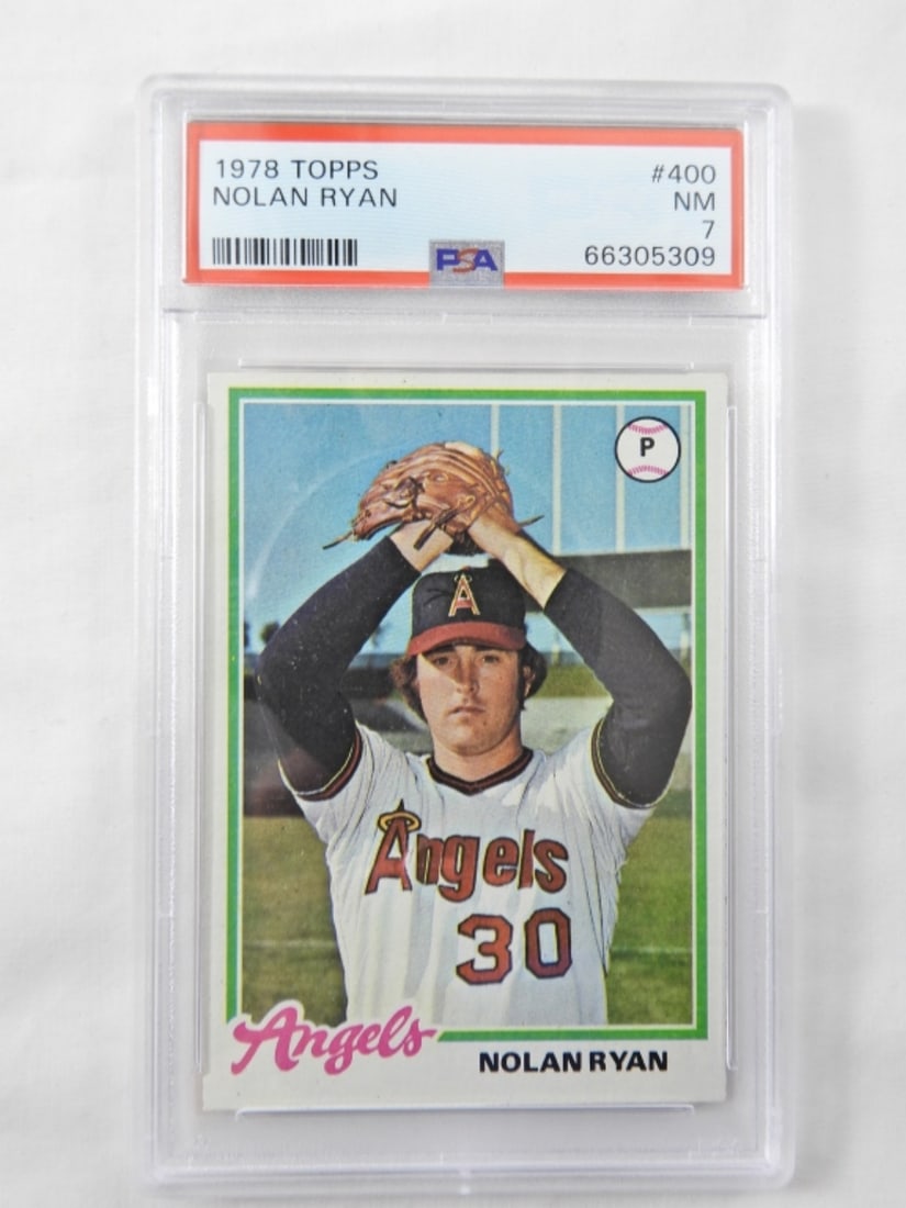 PSA TOPPS '78 NOLAN RYAN NM 7 (1 of 3)