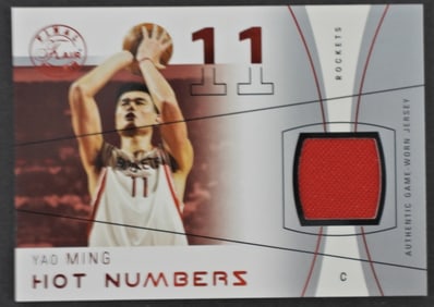 YAO MING FLEER 03-04 PATCH CARD