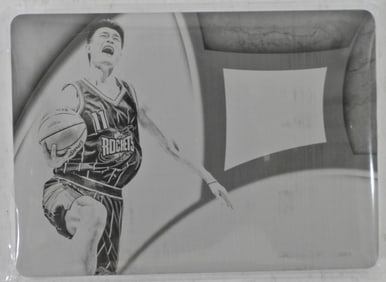 YAO MING PANINI PRITNING PLATE